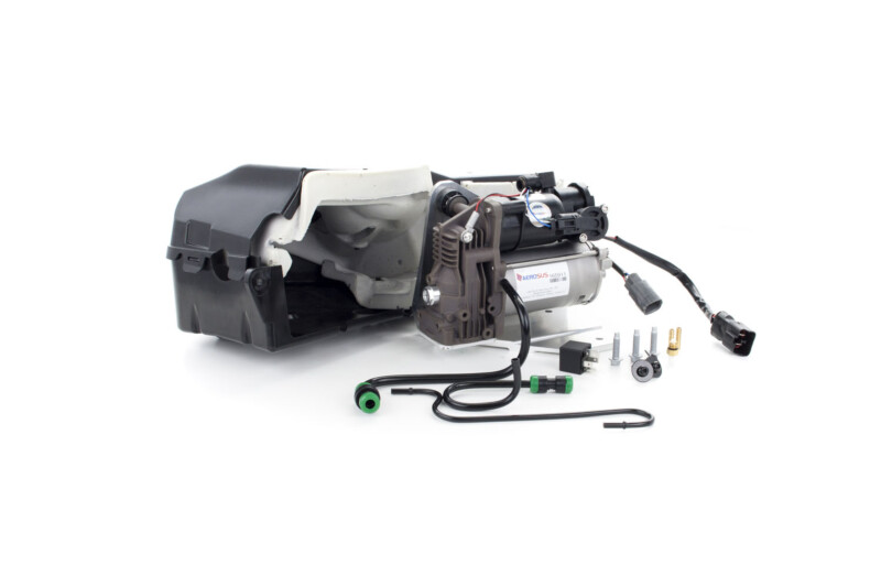 Range Rover Sport (avec VDS) Compresseur de suspension pneumatique incl. boîtier, kit d'admission / décharge (2010-2013)